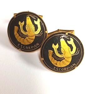Vintage Toledo Escorpion Cufflinks